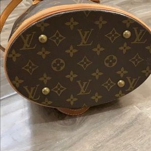 louis vuitton bucket bolsa authentic